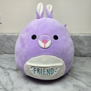 Squishmallow Kiki the Bunny 7.5” Plush Perfect for Easter Super Soft GREAT SHAPE